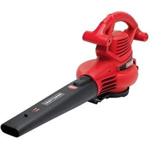 imageCRAFTSMAN 3in1 Leaf Blower Leaf Vacuum and Mulcher Up to 230 MPH 12 Amp Corded Electric CMEBL700