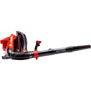 imageCRAFTSMAN Gas Powered Backpack Leaf Blower Lightweight Backpack Blower 220MPH 51cc 2Cycle CMXGAAMR51BPLeaf Blower