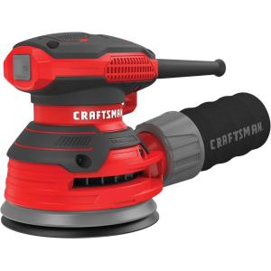 imageCRAFTSMAN Orbital Sander 5 inch 12000 OPM 3 Amp Corded CMEW2315 Random Orbit Sander