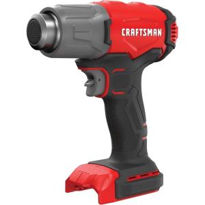 imageCRAFTSMAN V20 Cordless Heat Gun Up to 950 Degrees F Bare Tool Only CMCE530B