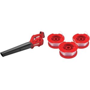 imageCRAFTSMAN V20 Cordless Leaf Blower Hard Surface Blower Bare Tool Only CMCBL710Bw Cordless Starter Kit