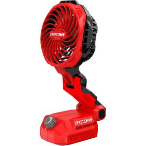 imageCRAFTSMAN V20 Cordless Personal Fan Compact and Collapsible Bare Tool Only CMCE010B