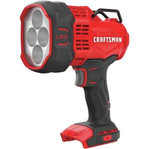imageCRAFTSMAN V20 LED Work Light Cordless Handheld 140 Lumens Bare Tool Only CMCL020BSpotlight Tool Only
