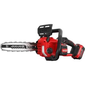 imageCRAFTSMAN V20 RP Cordless Chainsaw Powerful and Lightweight 12 Inch 5Ah Battery and Charger Included CMCCS630P1