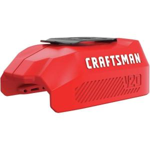 imageCRAFTSMAN V20 USB Adapter USB Power Source for Charging Phone Tablet Batteries and More Bare Tool Only CMCB002B