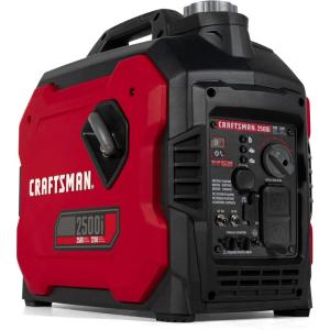 imageCraftsman C0010250 2500Watt Gas Portable Generator  Reliable Power for Outdoor Activities  Quiet Operation  Lightweight and Compact Design  Powered by Generac  50 StateCARB CompliantCraftsman 2500i Inverter 50 StCSA