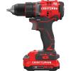 imageCRAFTSMAN 20V MAX Cordless Drill Driver 12 Inch Keyless Chuck 2 Batteries and Charger Included CMCD720D2