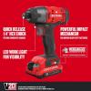 imageCRAFTSMAN 20V MAX Impact Driver Kit 14 Inch 2800 RPM LED Work light Battery and Charger Included CMCF800C11Battery Kit