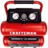 imageCRAFTSMAN Air Compressor Portable Air Tool Twin Tank 2Gallon 13 HP OilFree Max 125 PSI Pressure Model CMXECXA0220242 Red