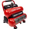 imageCRAFTSMAN Air Compressor Portable Air Tool Twin Tank 2Gallon 13 HP OilFree Max 125 PSI Pressure Model CMXECXA0220242 Red