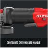 imageCRAFTSMAN Angle Grinder Small 412Inch 75Amp Corded CMEG200412 Grinder