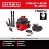 imageCRAFTSMAN CMXEVBE17040 4 Gallon 50 Peak HP Wet Dry Vac Portable Shop Vacuum Wet and Dry with Filter Hose and Attachments for Home and Automotive Cleaning4 Gallon 50 Peak HP