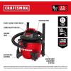 imageCRAFTSMAN CMXEVBE18690 9 Gallon 425 Peak HP Wet Dry Vac Portable Shop Vacuum Wet and Dry with Filter Dust Bag Dusting Brush Hose and Attachments for Home Garage and Automotive Cleaning6 gallon 35 Peak Hp