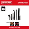 imageCRAFTSMAN CMXZVBE38662 114 in Car Cleaning Wet Dry Vac Attachment Kit for Auto Detailing Fits Most Vacs with a 212 in Drum Inlet Not Compatible with CMXEVBE17250 and CMXEVBE17678 VacsMicroCleaning Kit
