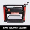 imageCRAFTSMAN Planer 15 Amp For Benchtops Two Knife Solid Steel Cutter Head CMEW320Planer