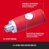 imageCRAFTSMAN Push Button Coupler Male 14in NPT Industrial and Automotive Plug Compatible QuickDisconnect