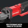 imageCRAFTSMAN V20 Angle Grinder Small 412Inch Tool Only CMCG400B