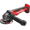 imageCRAFTSMAN V20 Cordless Angle Grinder 412 inch Bare Tool Only CMCG451B