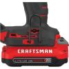 imageCRAFTSMAN V20 Cordless Brad Nailer 18 Gauge Nail Gun with Battery and Charger CMCN618C1