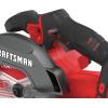 imageCRAFTSMAN V20 Cordless Circular Saw Kit 612 inch Battery and Charger Included CMCS500M1Circular Saw Kit Only