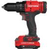 imageCRAFTSMAN V20 Cordless DrillDriver Kit 12 inch Battery and Charger Included CMCD700C1Drill Kit