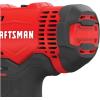 imageCRAFTSMAN V20 Cordless DrillDriver Kit 12 inch Battery and Charger Included CMCD701C2DrillDriver Kit Only