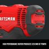 imageCRAFTSMAN V20 Cordless DrillDriver Kit 12 inch Battery and Charger Included CMCD701C2DrillDriver Kit Only