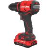 imageCRAFTSMAN V20 Cordless DrillDriver Kit 12 inch Battery and Charger Included CMCD710C1