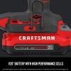 imageCRAFTSMAN V20 Cordless Finish Nailer Kit Nail Gun 16GA 212 Nails Battery and Charger Included CMCN616C1Nailer Kit Only