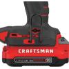 imageCRAFTSMAN V20 Cordless Finish Nailer Kit Nail Gun 16GA 212 Nails Battery and Charger Included CMCN616C1Nailer Kit Only