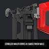 imageCRAFTSMAN V20 Cordless Finish Nailer Kit Nail Gun 16GA 212 Nails Battery and Charger Included CMCN616C1Nailer Kit Only