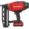 imageCRAFTSMAN V20 Cordless Finish Nailer Kit Nail Gun 16GA 212 Nails Battery and Charger Included CMCN616C1Nailer Kit Only