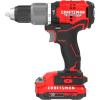 imageCRAFTSMAN V20 Cordless Hammer Drill Kit 12 inch 2 Batteries and Charger Included CMCD732D2