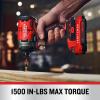 imageCRAFTSMAN V20 Cordless Impact Driver 14 inch Bare Tool Only CMCF813B