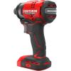 imageCRAFTSMAN V20 Cordless Impact Driver 14 inch Bare Tool Only CMCF813B