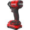imageCRAFTSMAN V20 Cordless Impact Driver 14 inch Battery and Charger Included CMCF813C2