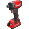 imageCRAFTSMAN V20 Cordless Impact Driver 14 inch Battery and Charger Included CMCF813C2