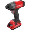 imageCRAFTSMAN V20 Cordless Impact Driver Kit 14 inch 2 Batteries and Charger Included CMCF800C2Impact Driver Kit Only