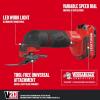imageCRAFTSMAN V20 Cordless MultiTool Oscillating Tool Kit 16 Piece Kit with Blades Sand Paper Battery and Charger Included CMCE500D1