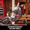 imageCRAFTSMAN V20 Cordless Sliding Miter Saw 714 inch Single Bevel Battery and Charger Included CMCS714M1Miter Saw Kit