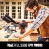 imageCRAFTSMAN V20 Cordless Sliding Miter Saw 714 inch Single Bevel Battery and Charger Included CMCS714M1Miter Saw Kit