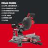 imageCRAFTSMAN V20 Cordless Sliding Miter Saw 714 inch Single Bevel Battery and Charger Included CMCS714M1Miter Saw Kit
