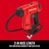 imageCRAFTSMAN V20 Cordless Tire Inflator Up to 150 PSI with Digital Pressure Gauge Bare Tool Only CMCE521B