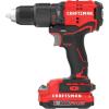 imageCRAFTSMAN V20 Hammer Drill 12 Inch Ratcheting Chuck 2 Batteries and Charger Included CMCD731D2