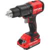 imageCRAFTSMAN V20 Hammer Drill 12 Inch Ratcheting Chuck 2 Batteries and Charger Included CMCD731D2