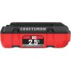imageCRAFTSMAN V60 Battery 25 Ah Lithium Ion CMCB6025