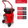 imageCraftsman Air Compressor 10 Gallon Peak 18 Horsepower Oilfree Compressor Max 150 PSI Vertical Compressor Air Tools Model CMXECXA0331042Vertical Type
