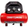 imageCraftsman Air Compressor 15 Gallon 34 HP Max 135 PSI Pressure 15 CFM90psi and 22 CFM40psi Stainless Steel Portable Oil Free Maintenance Free Compressor CMXECXA0200141A