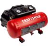imageCraftsman Air Compressor 15 Gallon 34 HP Max 135 PSI Pressure 15 CFM90psi and 22 CFM40psi Stainless Steel Portable Oil Free Maintenance Free Compressor CMXECXA0200141A