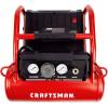 imageCraftsman Air Compressor 3 Gallon 15 HP Max 155 Psi Pressure OilFree Portable Red CMXECXA0200341Air Compressor